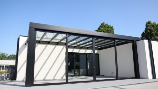 Terrace roof at home 11