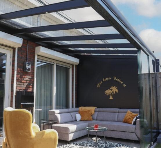 Aluminium veranda
