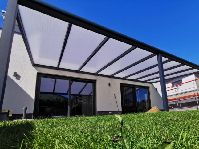 Terrace canopy aluminium 2