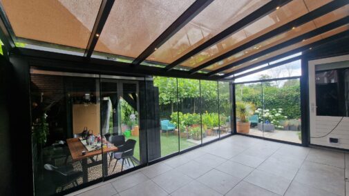 Terrace roof at home 9